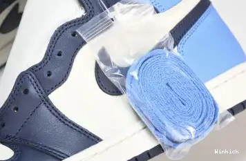 AIR JORDAN OBSIDIAN HIGH RETRO 1 555088-140 UNC 0630